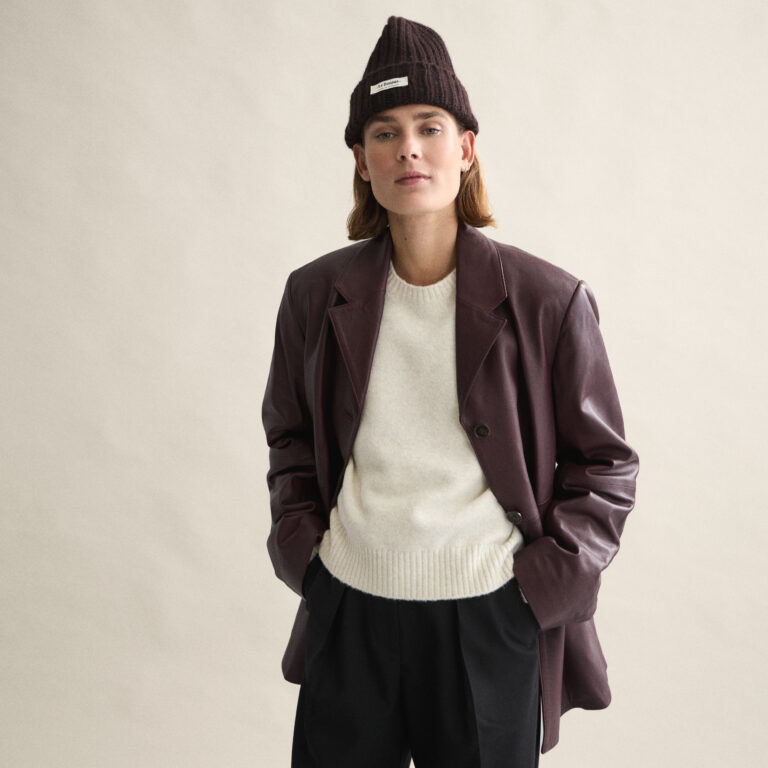 Le Bonnet Logo Beanie — Espresso