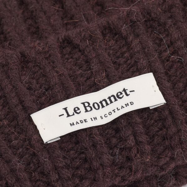 Le Bonnet Logo Beanie — Espresso