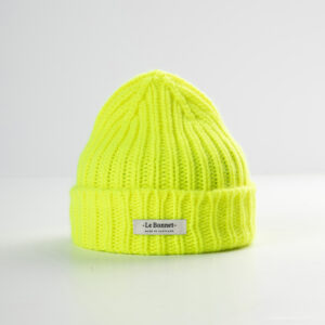 le bonnet Logo Beanie — Fluo Yellow