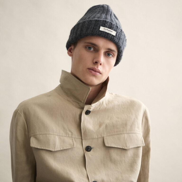 Le Bonnet Logo Beanie — Graphite