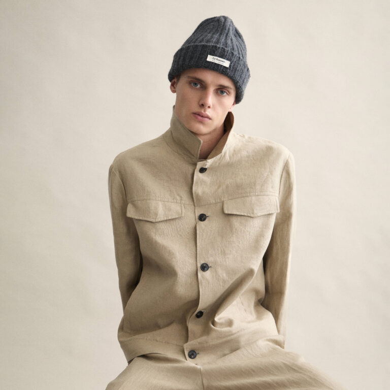 Le Bonnet Logo Beanie — Graphite