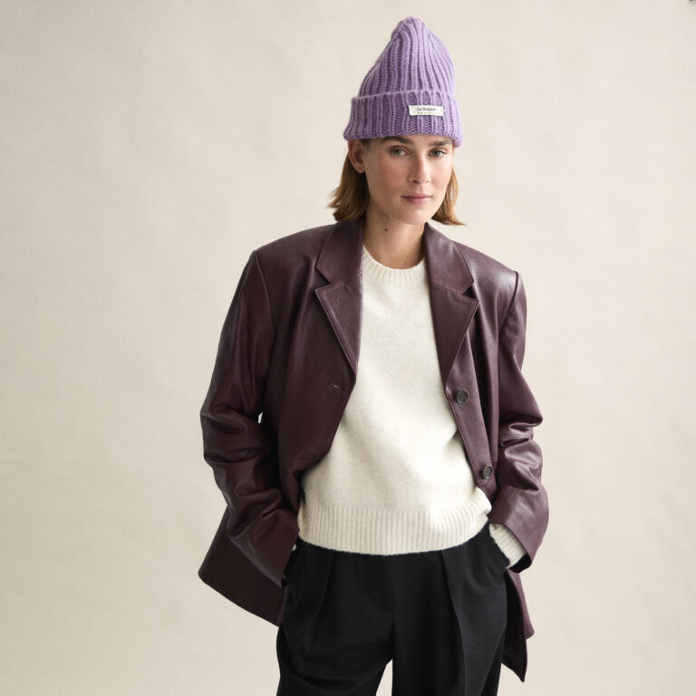 Le Bonnet Logo Beanie — Lavender