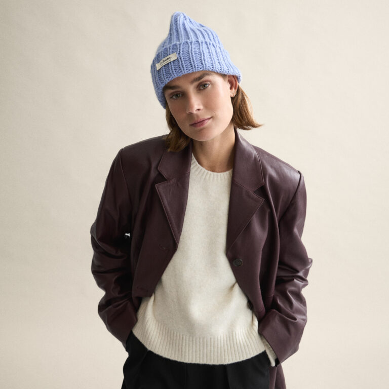 Le Bonnet Logo Beanie — Light Blue Sky