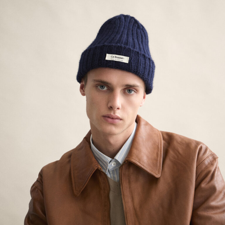 Le Bonnet Logo Beanie — Midnight