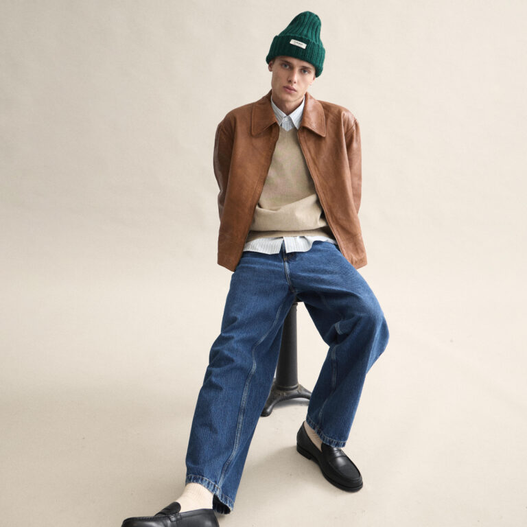 Le Bonnet Logo Beanie — Moss