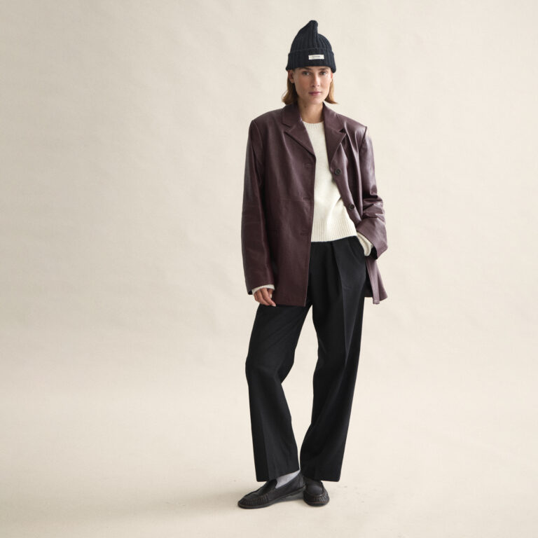 Le Bonnet Logo Beanie — Onyx