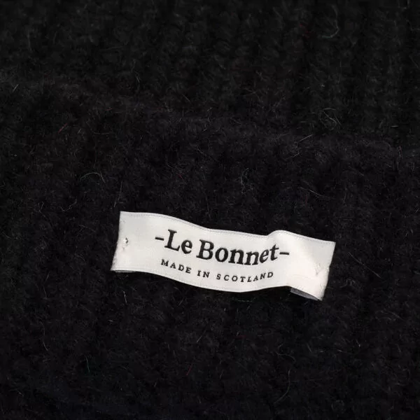 Le Bonnet Logo Beanie — Onyx
