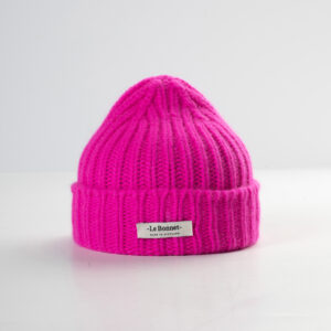 le bonnet Logo Beanie — Poppy Pink