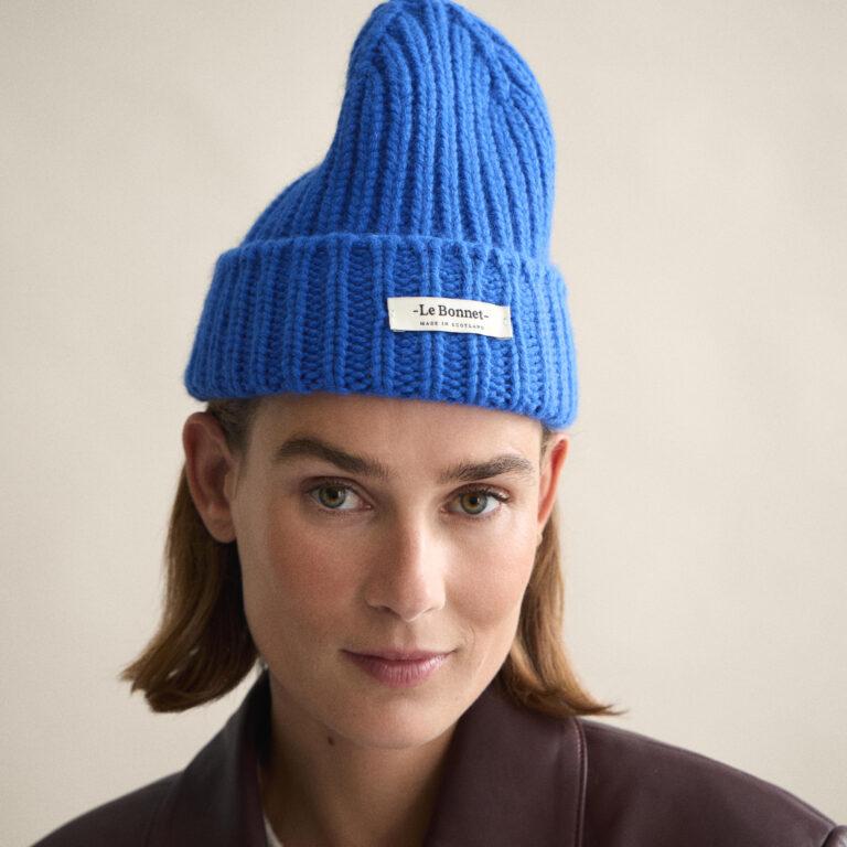 Le Bonnet Logo Beanie — Royal Azure