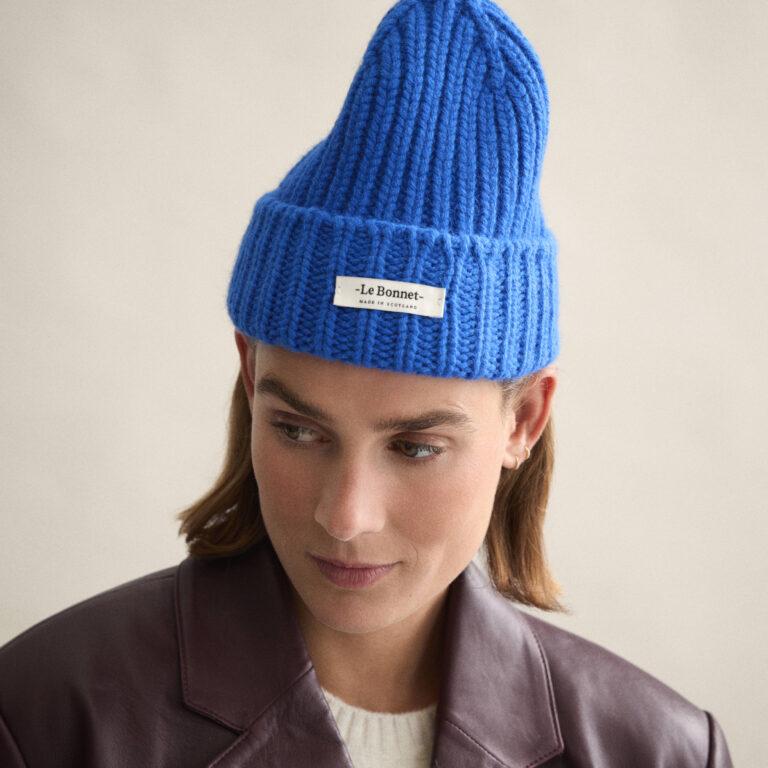 Le Bonnet Logo Beanie — Royal Azure