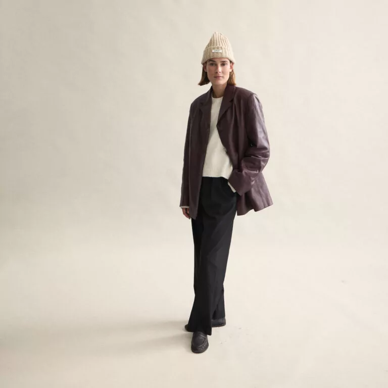 Le Bonnet Logo Beanie — Sand