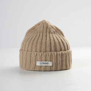 le bonnet Logo Beanie — Sand