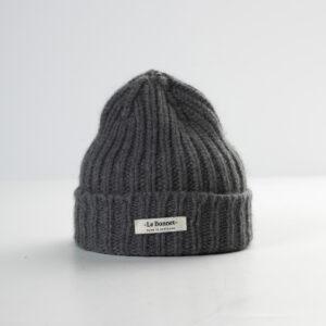 le bonnet Logo Beanie — Slate Grey