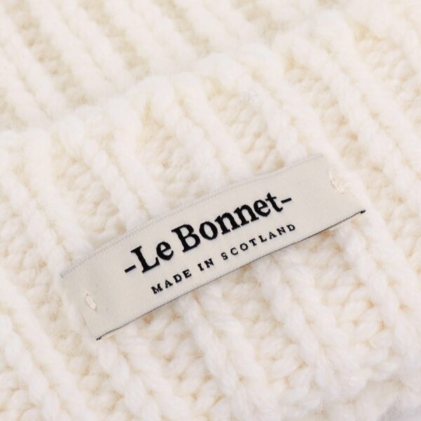 Le Bonnet Logo Beanie — Snow