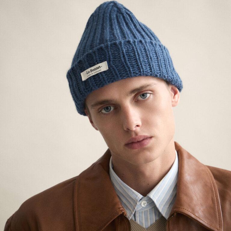Le Bonnet Logo Beanie — Steel
