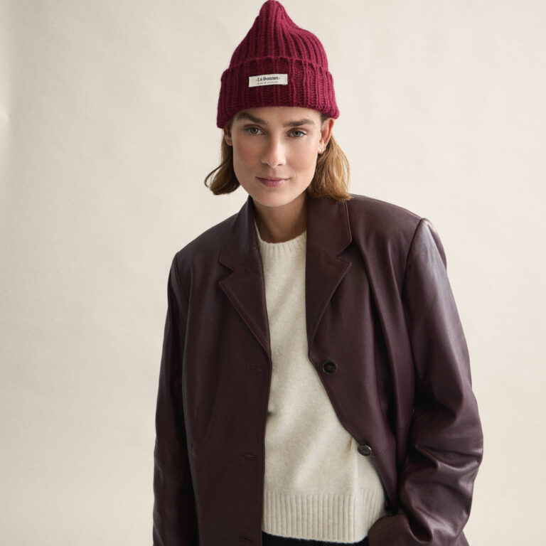 Le Bonnet Logo Beanie — Wine