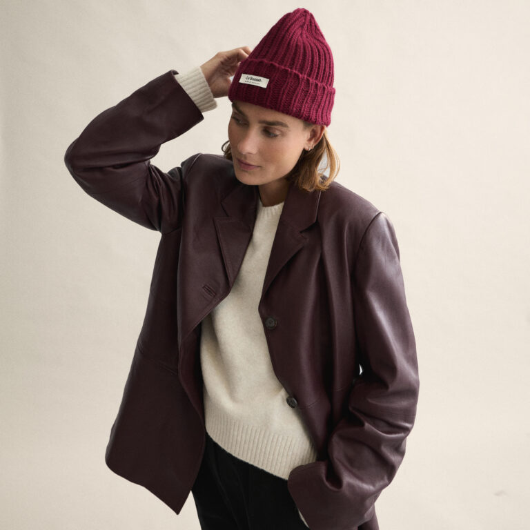 Le Bonnet Logo Beanie — Wine