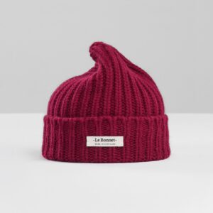 le bonnet Logo Beanie — Wine