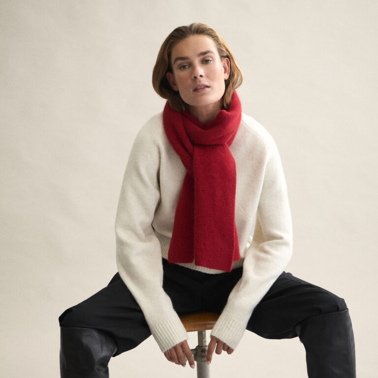 Le Bonnet Scarf — Framboise