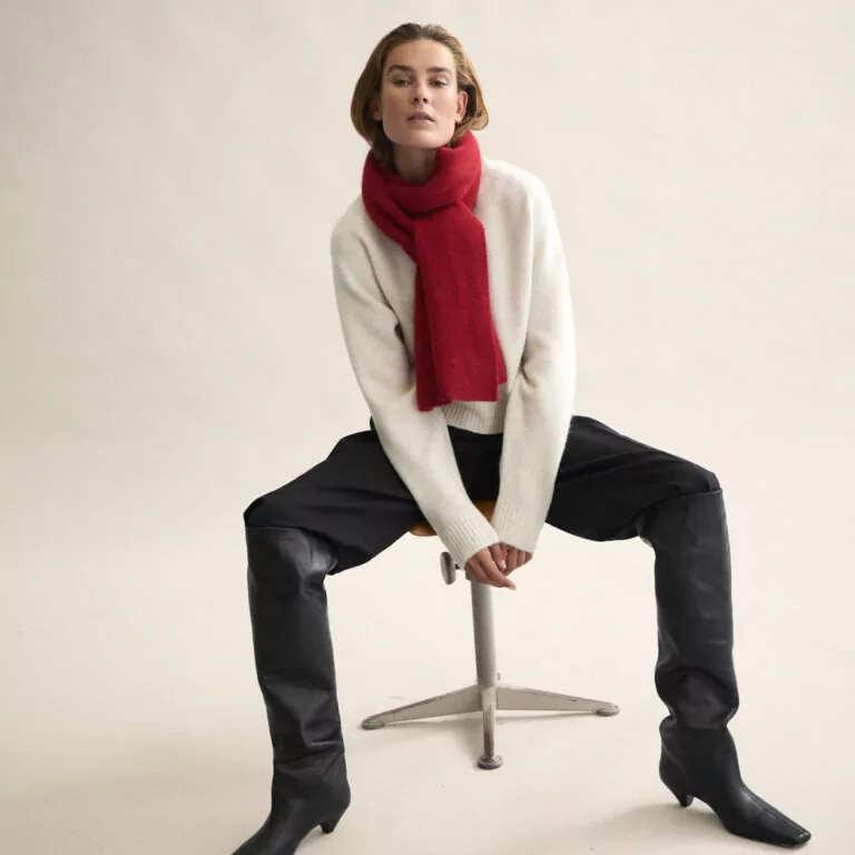 Le Bonnet Scarf — Framboise