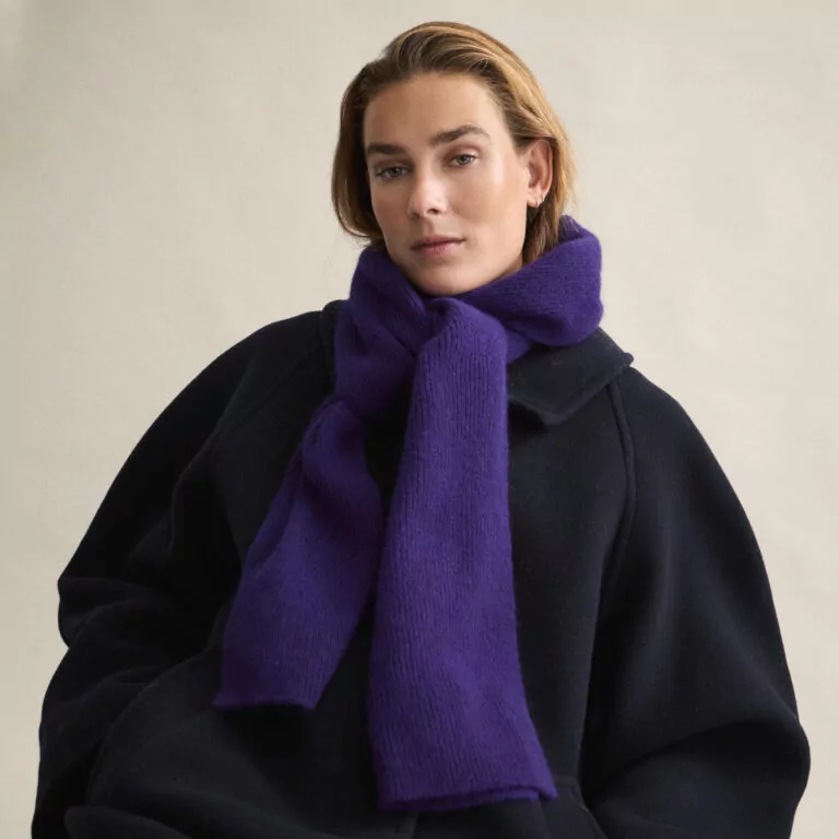 Le Bonnet Scarf — Indigo