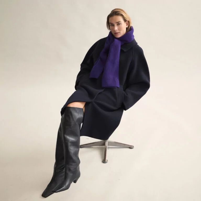 Le Bonnet Scarf — Indigo