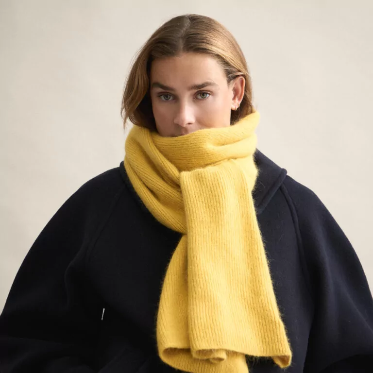 Le Bonnet Scarf — Mustard