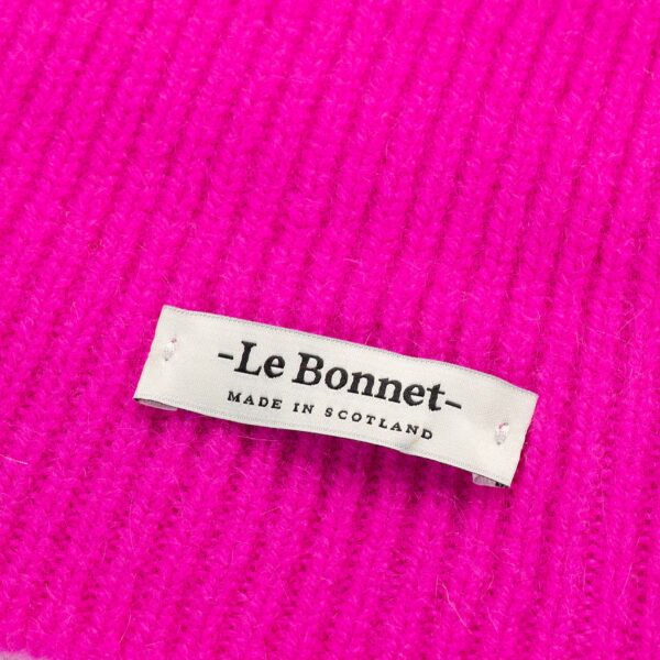 Le Bonnet Scarf — Poppy Pink