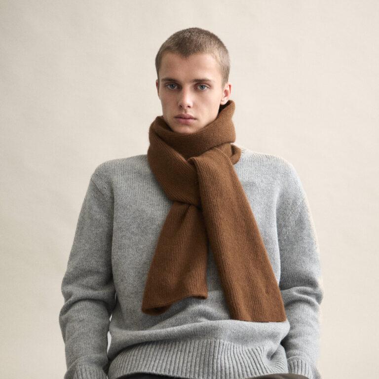 Le Bonnet Scarf — Walnut