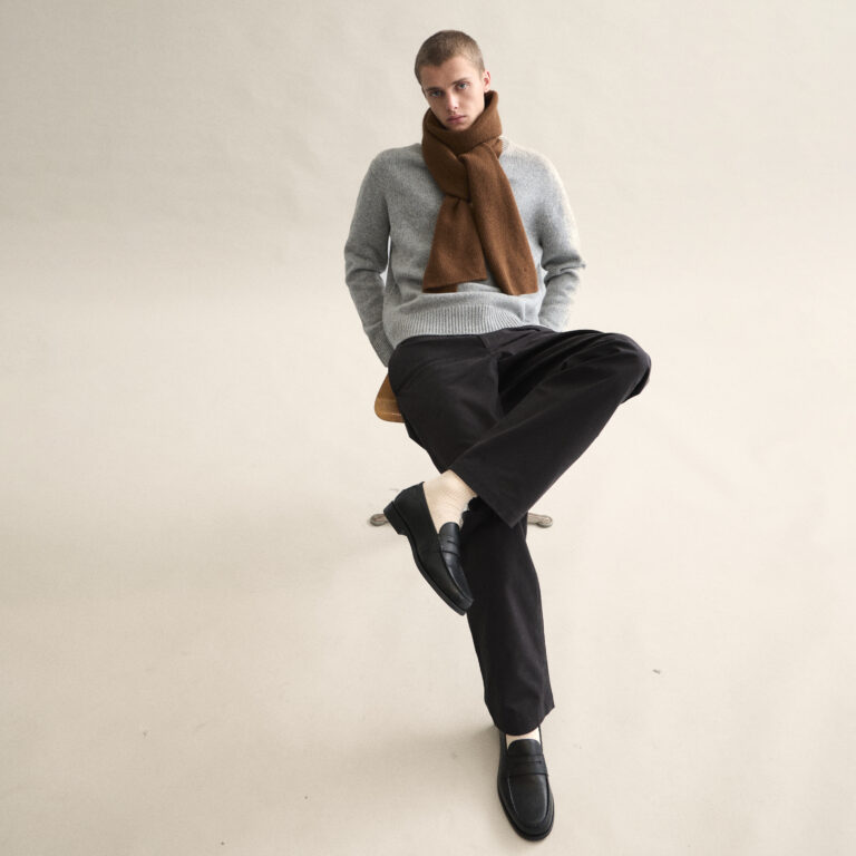 Le Bonnet Scarf — Walnut