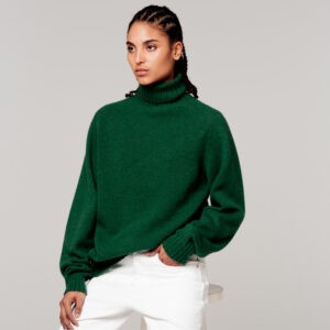 le bonnet Turtleneck — Pine