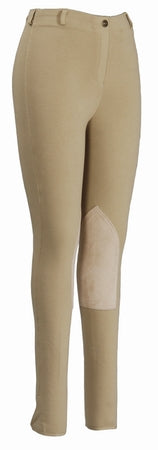 le bos 10001-01 TuffRider Ladies Pull-On Knee Patch Breeches