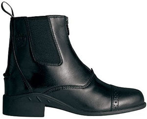 le bos 10001834/31850 Black Devon II Riding Paddock Ariat Kids Boots