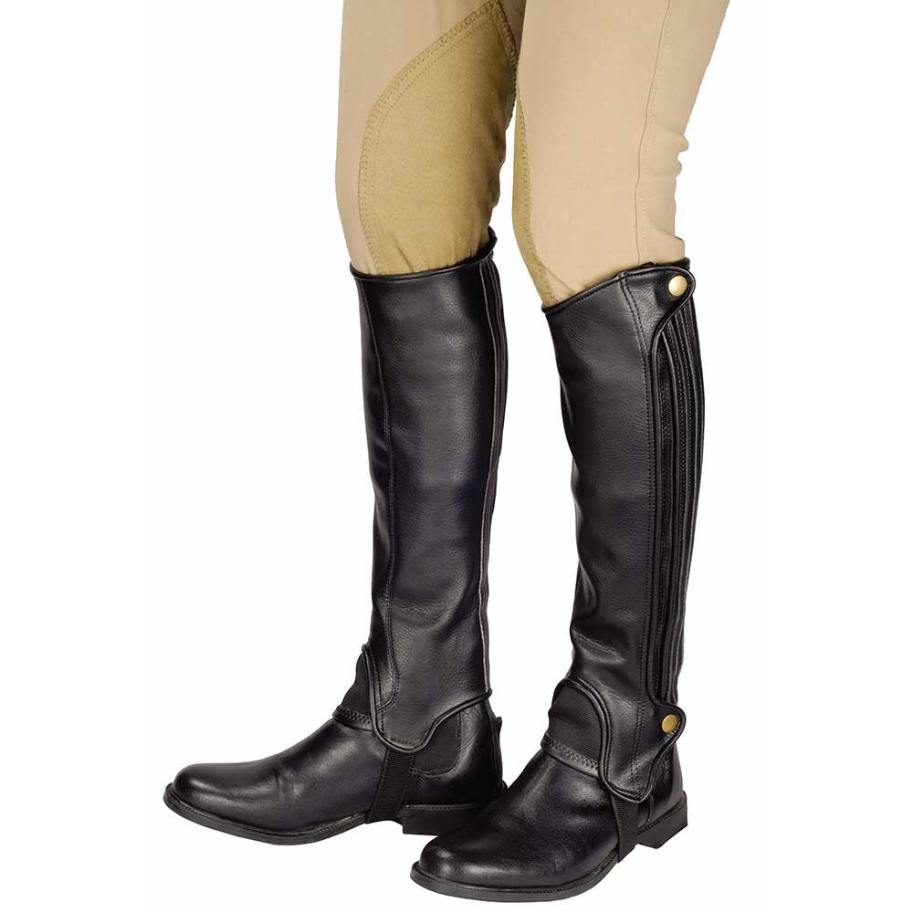le bos 100581-647 TuffRider Grippy Grain Half Chaps