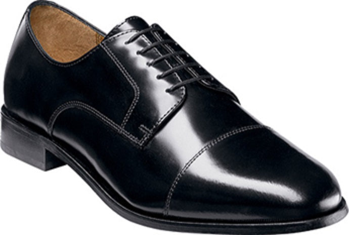 le bos 11222 BROXTON Black Leather Oxford Florsheim Mens Dress Shoes