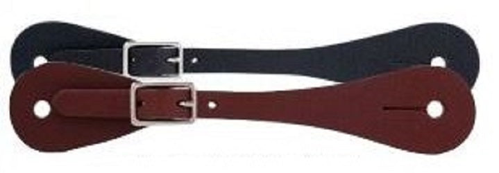 le bos 241946 Black Men's Leather Western Spur Strap