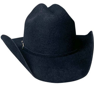 le bos 3050 Futurity Black Felt Monte Carlo Kids Western Cowboy Hats