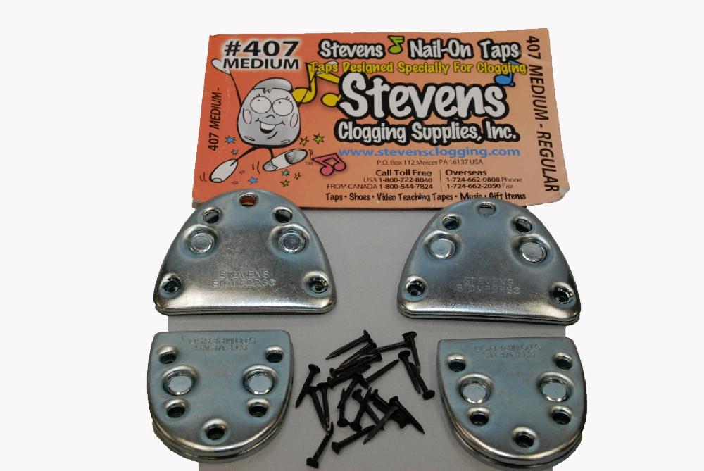 le bos 407 Nail on Clogging Taps Medium Steven Stompers