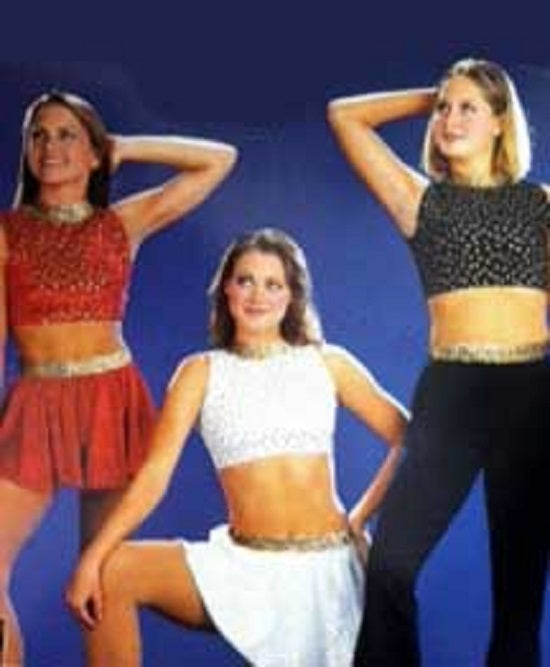 le bos 5909 Spotlight Jam Top and Skirt RECITAL COSTUMES CH