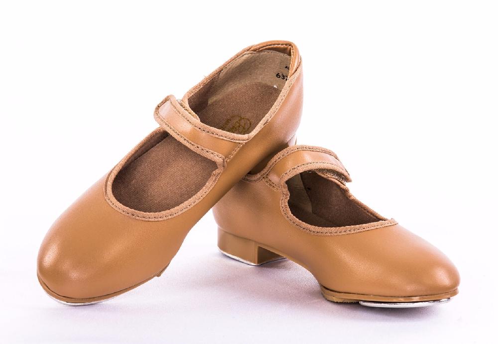 le bos 6370T Children Velcro Mary Jane Tap Shoes Sizes 6-8