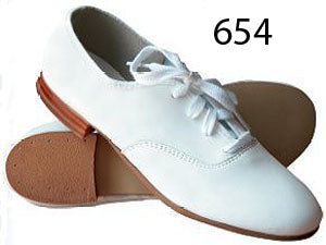 le bos 654 White Ladies Clogging/Tap Shoes Sizes 3 1/2-10