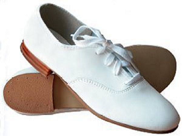 le bos 754 White Mens Clogging/Tap Shoes Sizes 6.5-13W