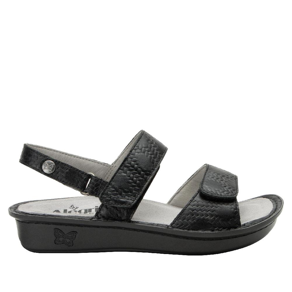 le bos Alegria Basketry Black Verona Women's Sandals VER-6188