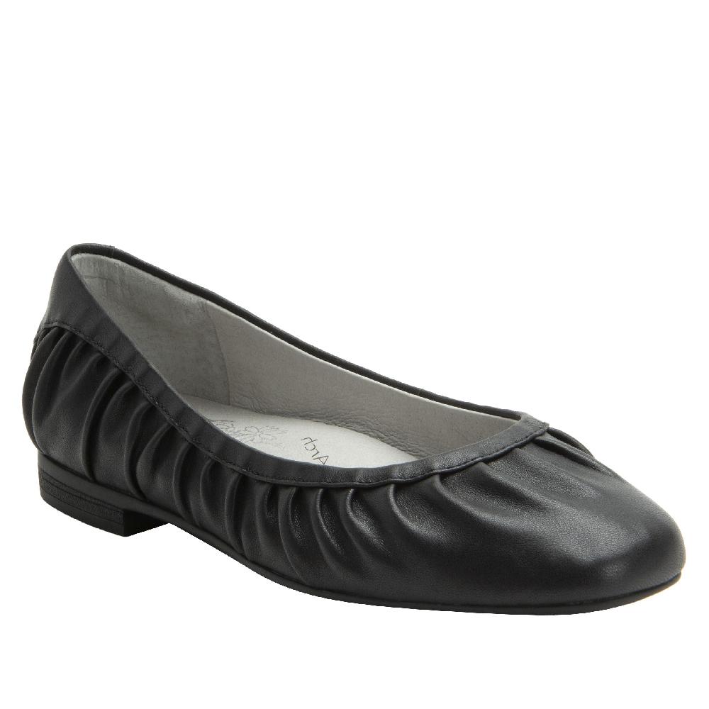 le bos Alegria Black Beka Women's Ballet Flats BEK-601