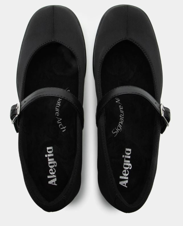 Le Bos Alegria Black Haylo Dream Fit Women's Comfort Mary Jane Shoes HLO-6344