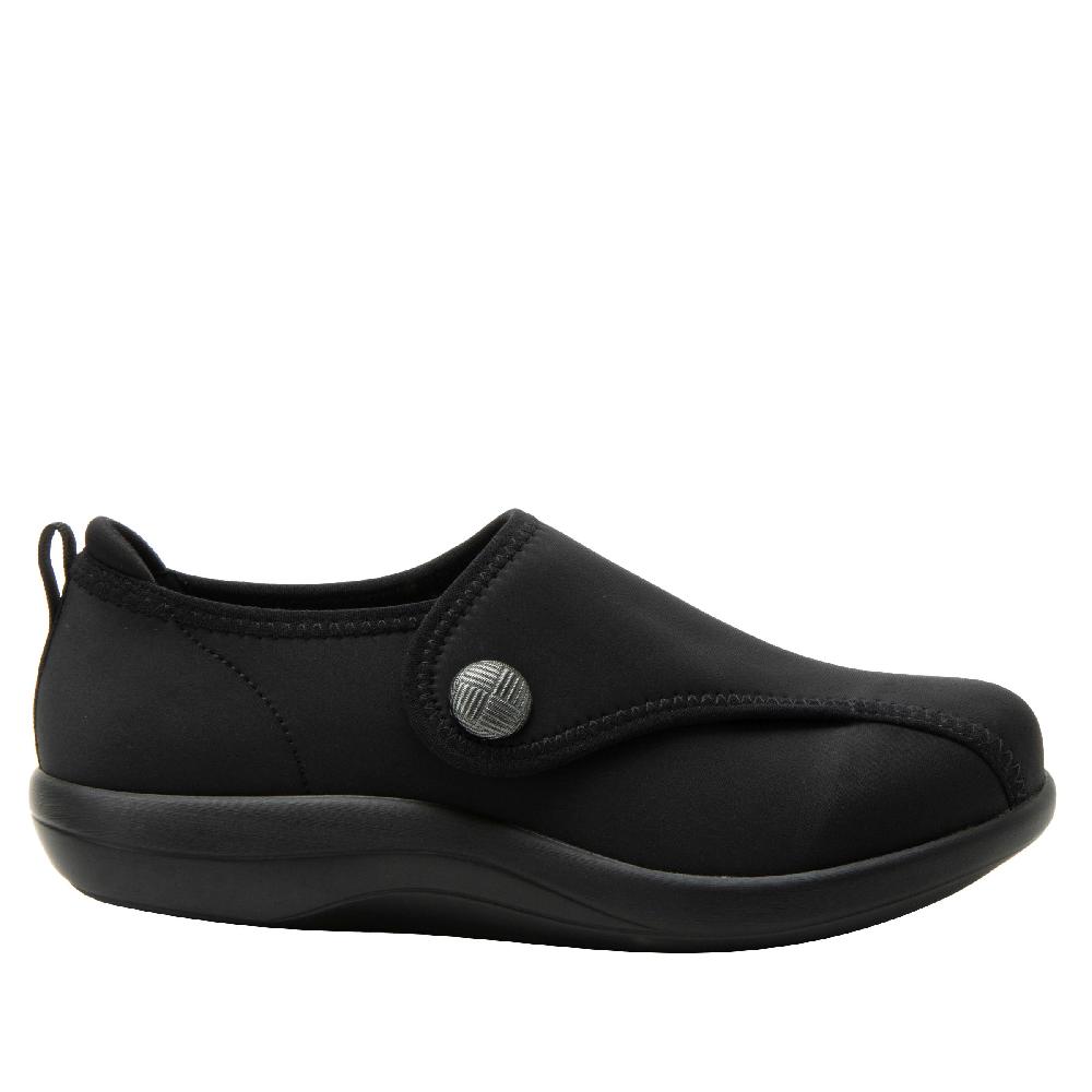 le bos Alegria Black Marilynn Women's Wide Width Stretch Shoes MRY-8214
