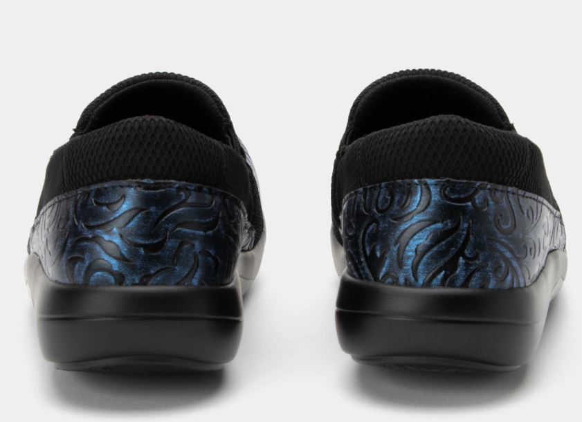 Le Bos Alegria Blue Steel Duette Women's Casual Slip On Shoes DUE-7723