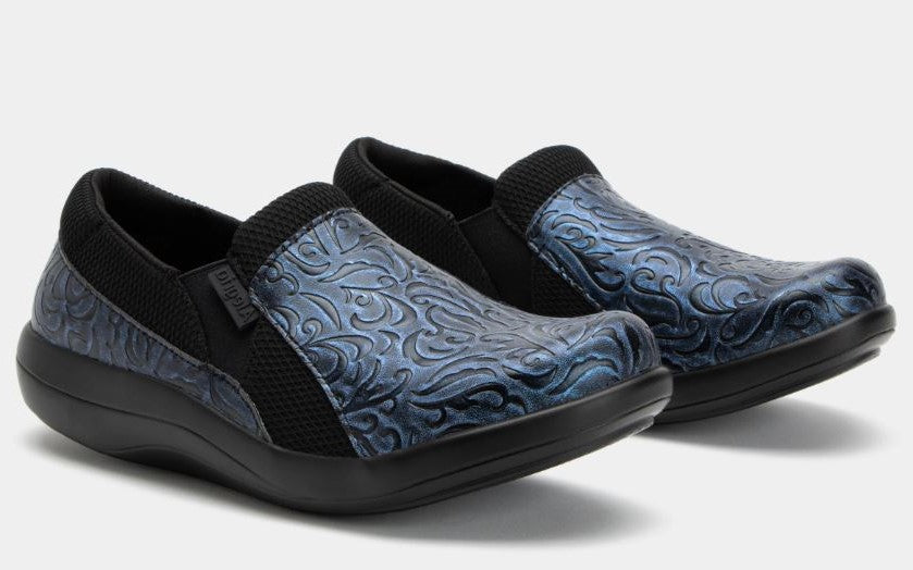 le bos Alegria Blue Steel Duette Women's Casual Slip On Shoes DUE-7723