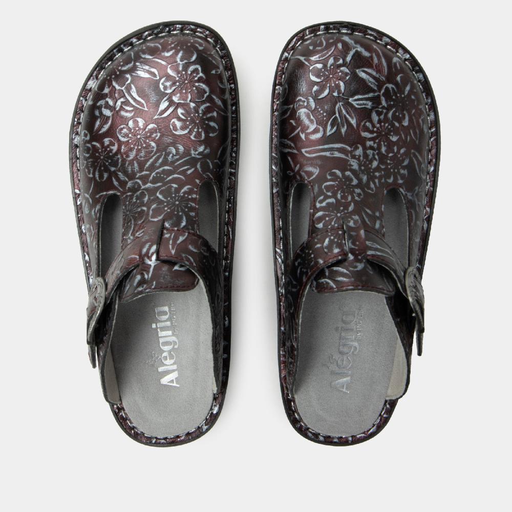 Le Bos Alegria Classic Rosewood Women's Comfort Shoes ALG-8160