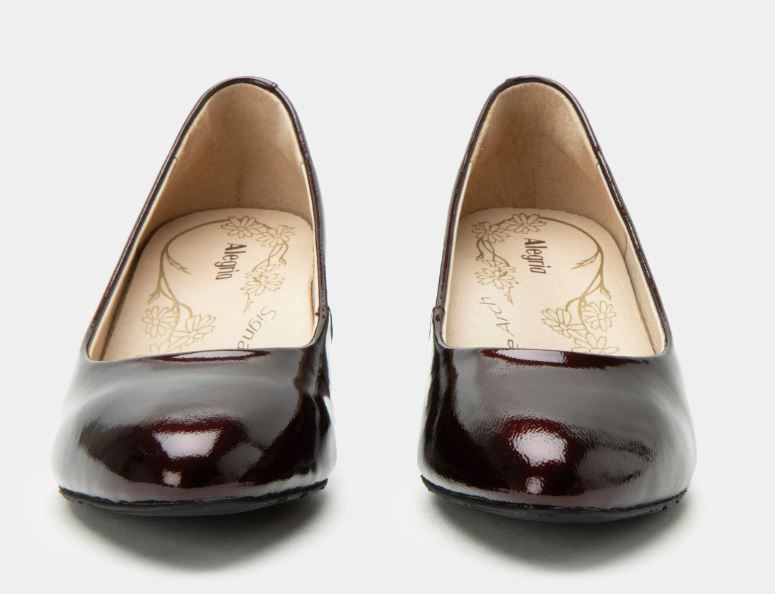 Le Bos Alegria Jam Patent Lisah Women's Leather Pump Heels LIS-8261